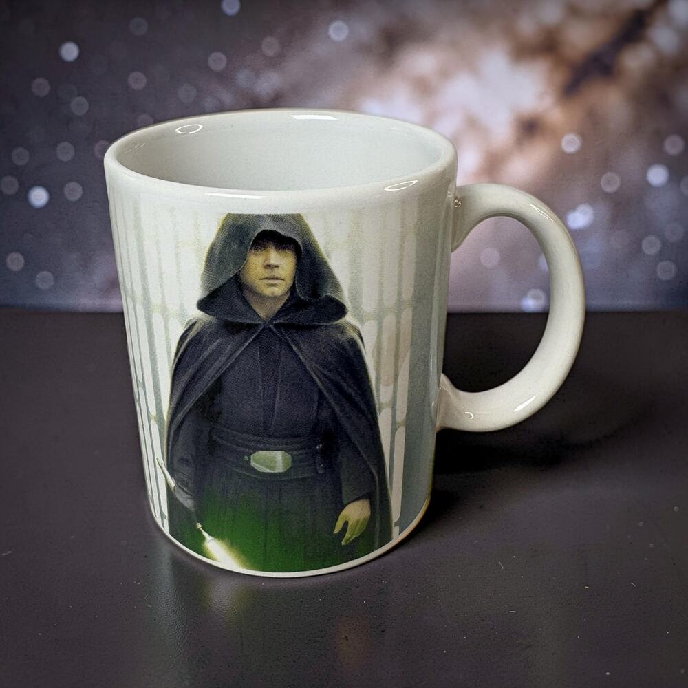 Star Wars Luke Skywalker Coffee Mug Jedi Cloak The Mandalorian Ceramic Cup 11oz